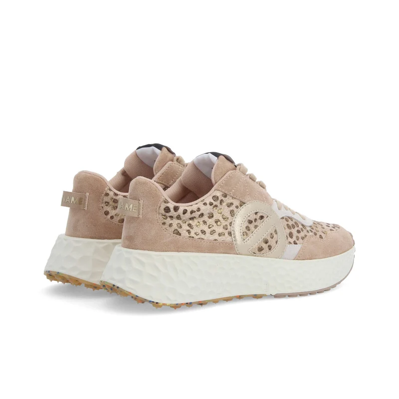 CARTER JOGGER W - BEIGE/LEOPARD