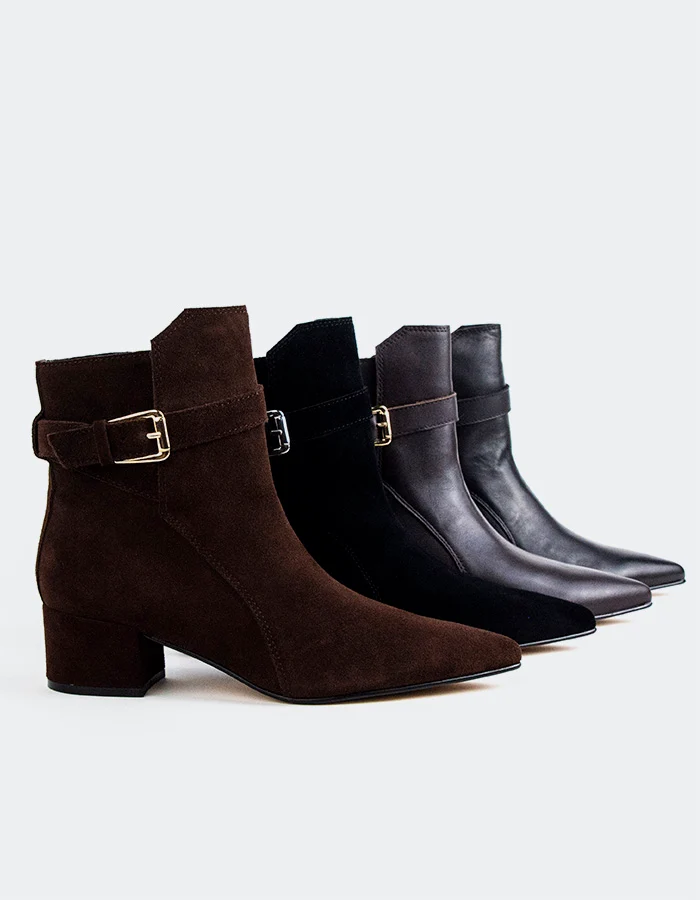 Caroline Brown Leather