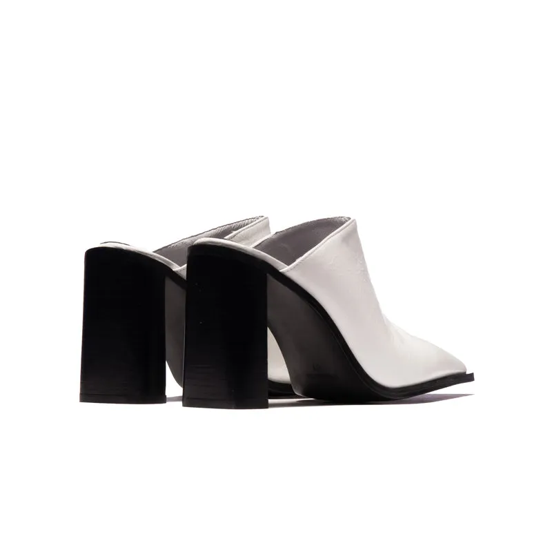 Sonia White Leather