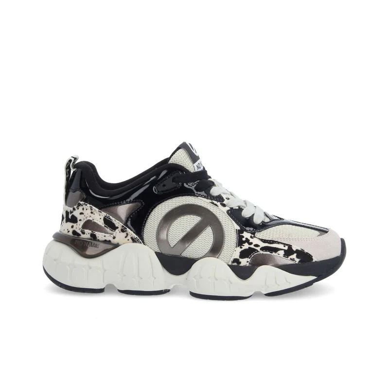 KRAZEE RUNNER W - BLANC CASSE/NOIR