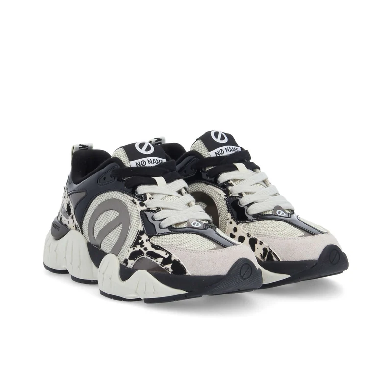 KRAZEE RUNNER W - BLANC CASSE/NOIR