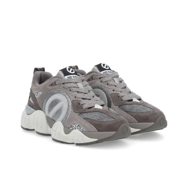KRAZEE RUNNER W - GRIS/ARGENT
