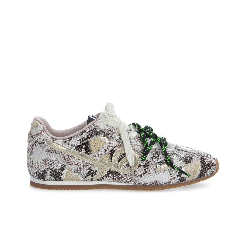 EVO RUN W SNAKE KISS DORÉ - Collier orné de Cristaux Swarovski® inclus