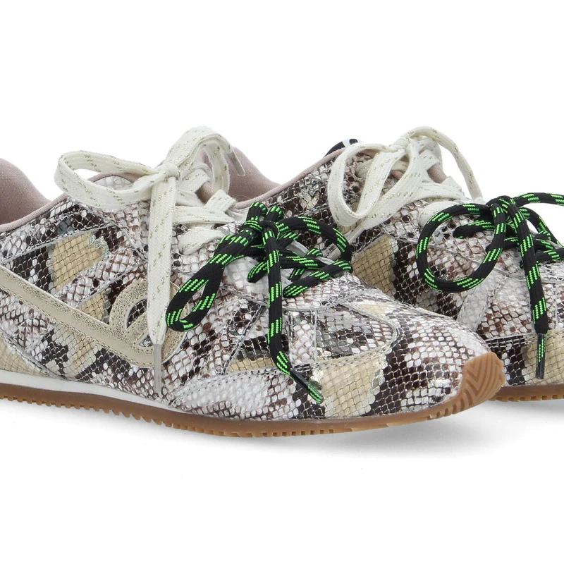 EVO RUN W SNAKE KISS DORÉ - Collier orné de Cristaux Swarovski® inclus