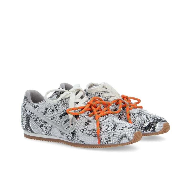 EVO RUN W SNAKE KISS ARGENT - Collier orné de Cristaux Swarovski® inclus