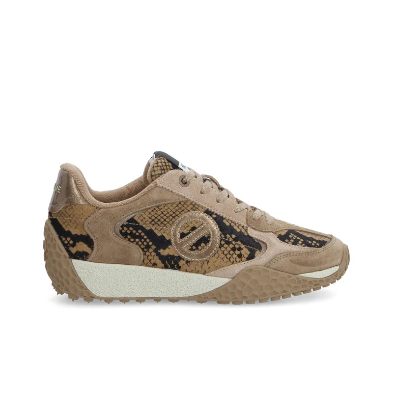 KATE SNEAKER W SNAKE KISS SABLE - Collier orné de Cristaux Swarovski® inclus