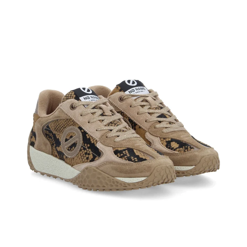 KATE SNEAKER W SNAKE KISS SABLE - Collier orné de Cristaux Swarovski® inclus