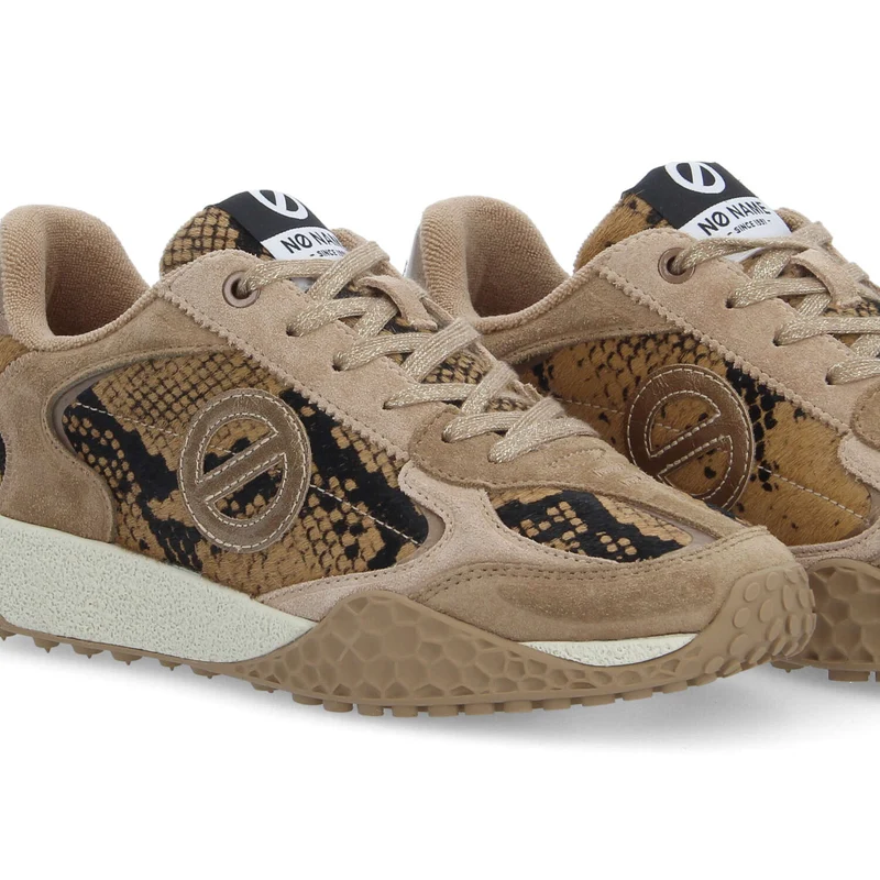 KATE SNEAKER W SNAKE KISS SABLE - Collier orné de Cristaux Swarovski® inclus