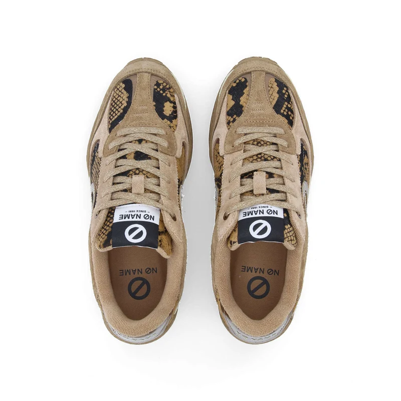 KATE SNEAKER W SNAKE KISS SABLE - Collier orné de Cristaux Swarovski® inclus