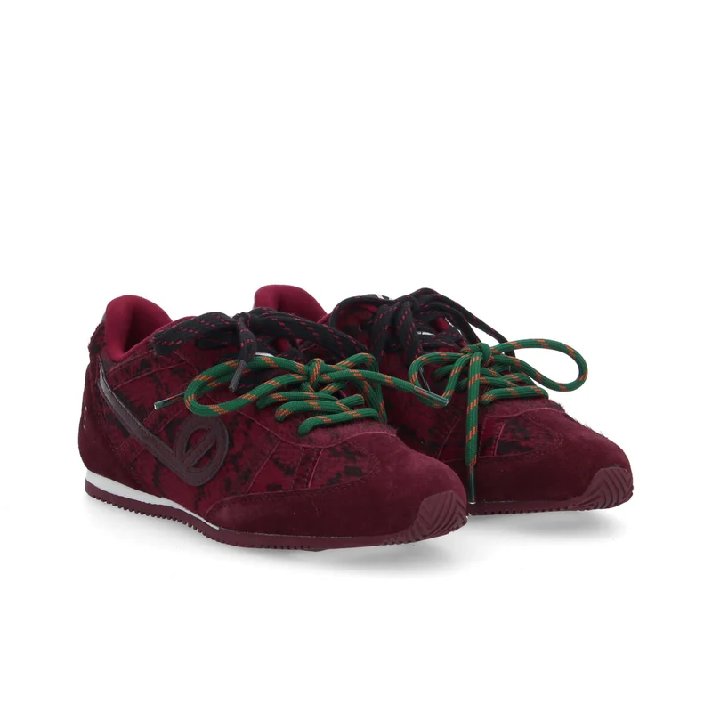 EVO RUN W SNAKE KISS ROUGE - Collier orné de Cristaux Swarovski® inclus