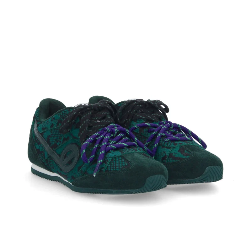 EVO RUN W SNAKE KISS ÉMERAUDE - Collier orné de Cristaux Swarovski® inclus