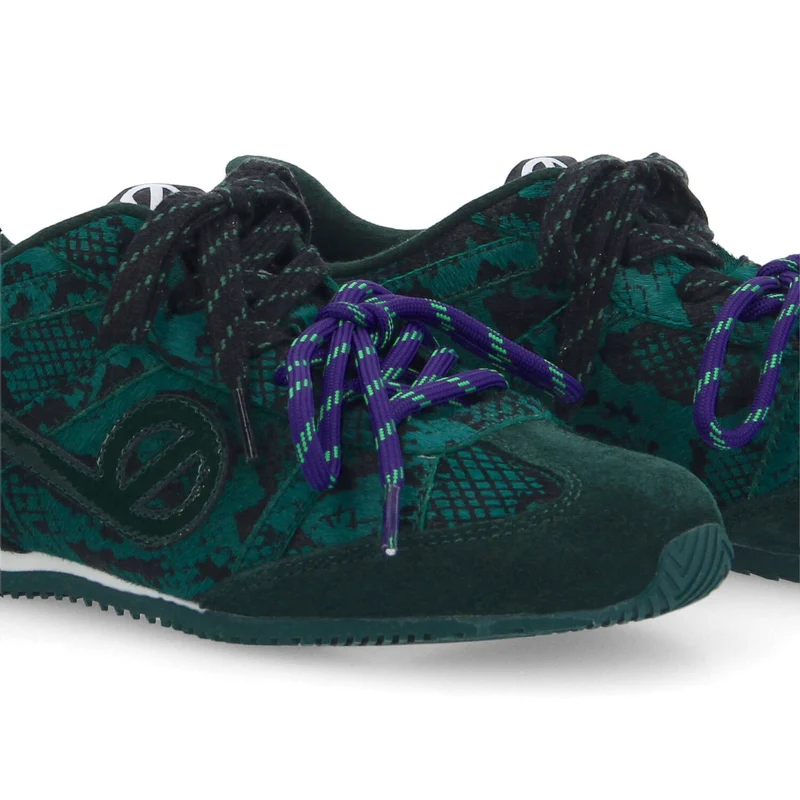 EVO RUN W SNAKE KISS ÉMERAUDE - Collier orné de Cristaux Swarovski® inclus