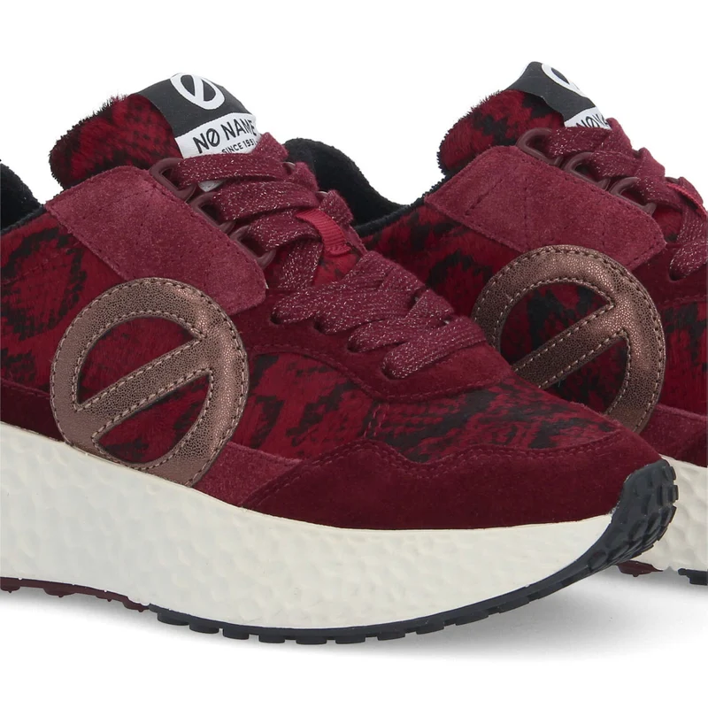 CARTER JOGGER W SNAKE KISS ROUGE - Collier orné de Cristaux Swarovski® inclus