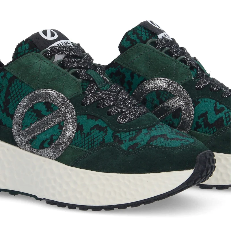 CARTER JOGGER W SNAKE KISS ÉMERAUDE - Collier orné de Cristaux Swarovski® inclus