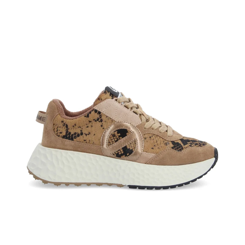CARTER JOGGER W SNAKE KISS SABLE - Collier orné de Cristaux Swarovski® inclus