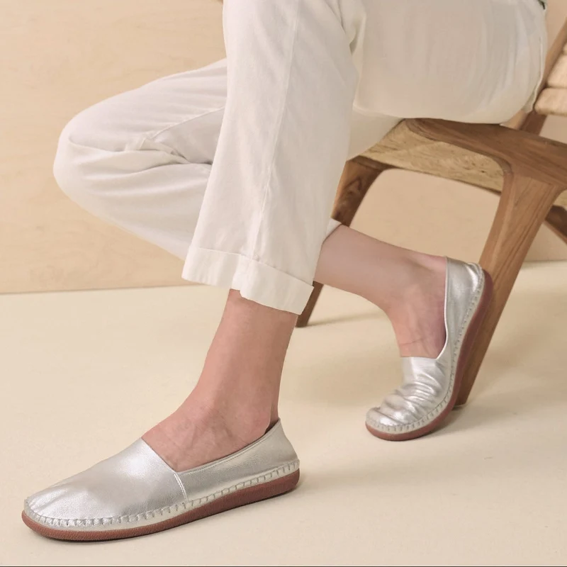 Chausson Mixte Charlie Argent