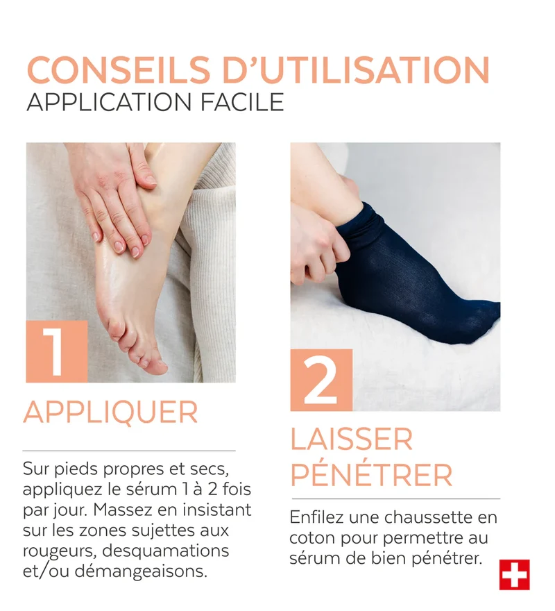 Sérum pieds irrités et secs 75 ml