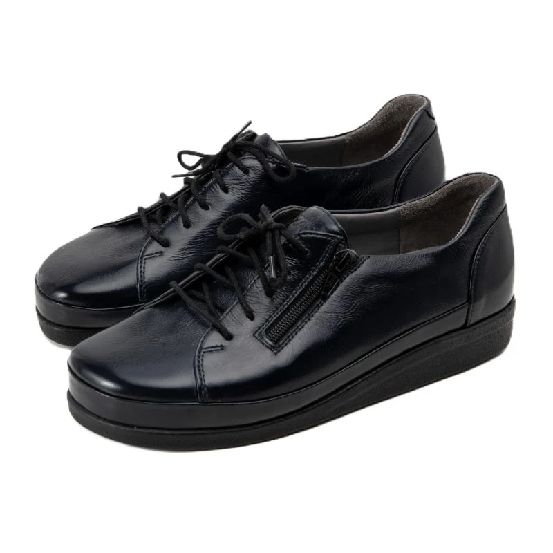 Chaussure à lacets Femme Sofia Bleu marine
