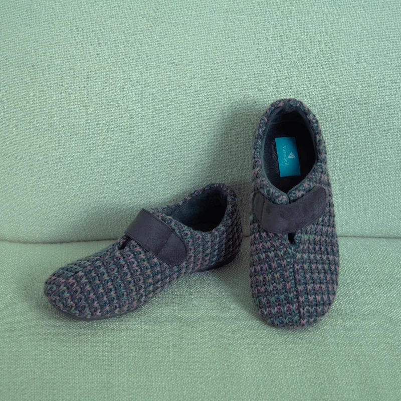 Chausson Femme Ambre Mauve