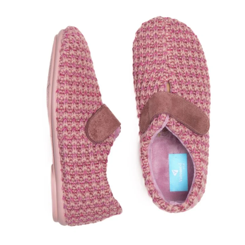 Chausson Femme Ambre Mauve