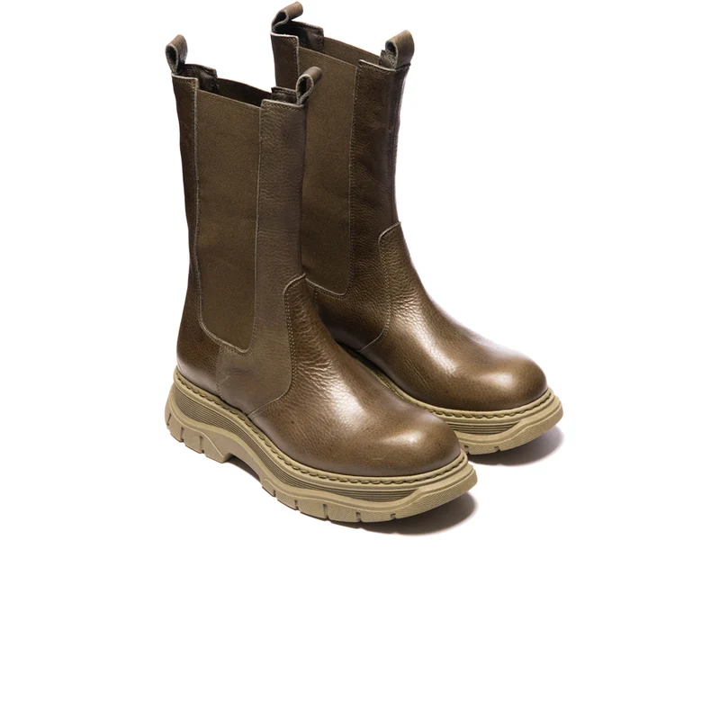 Avalon Khaki Leather