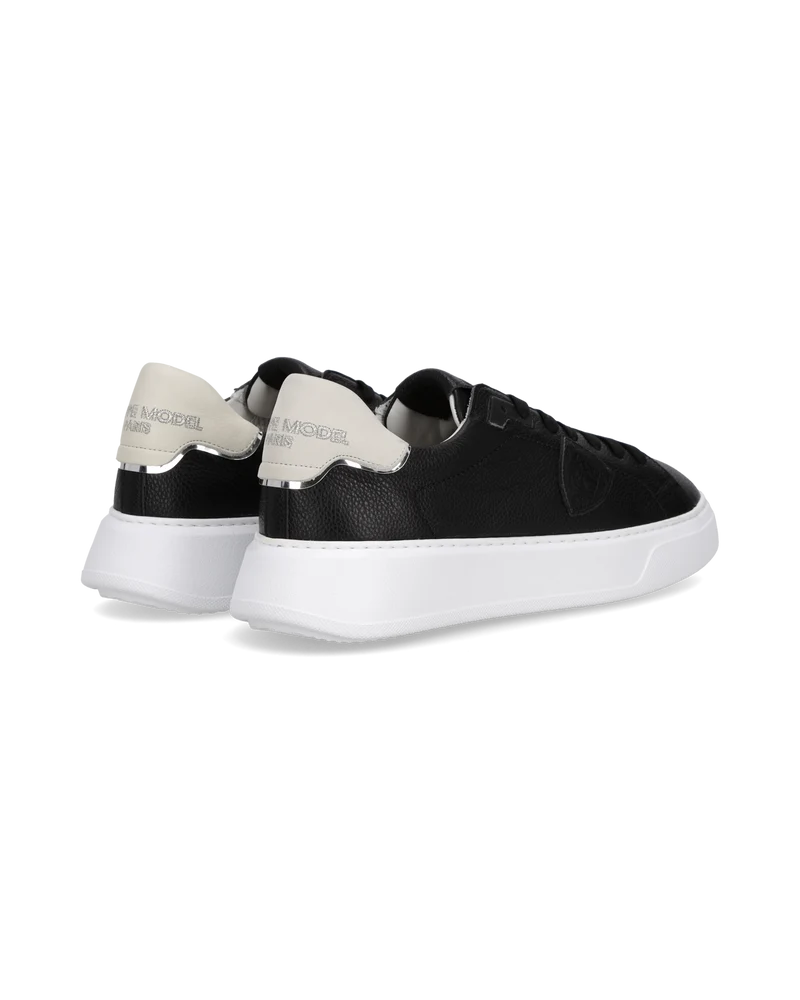 Sneakers Temple Men, Black Milk