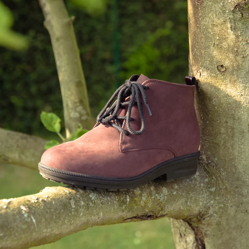 Bottine Femme Kamille Prune