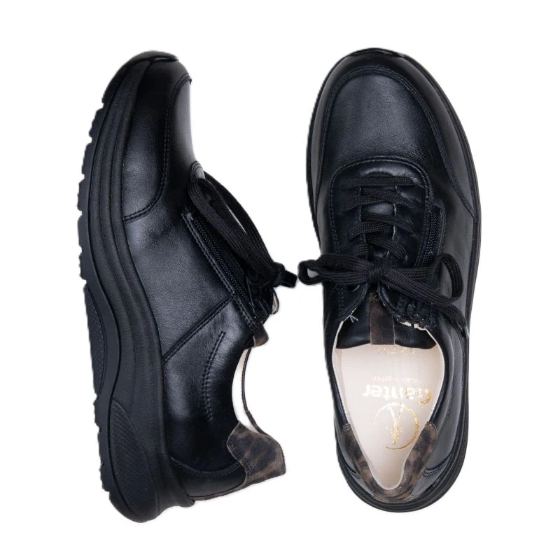 Chaussure à lacets Femme Fly Noir