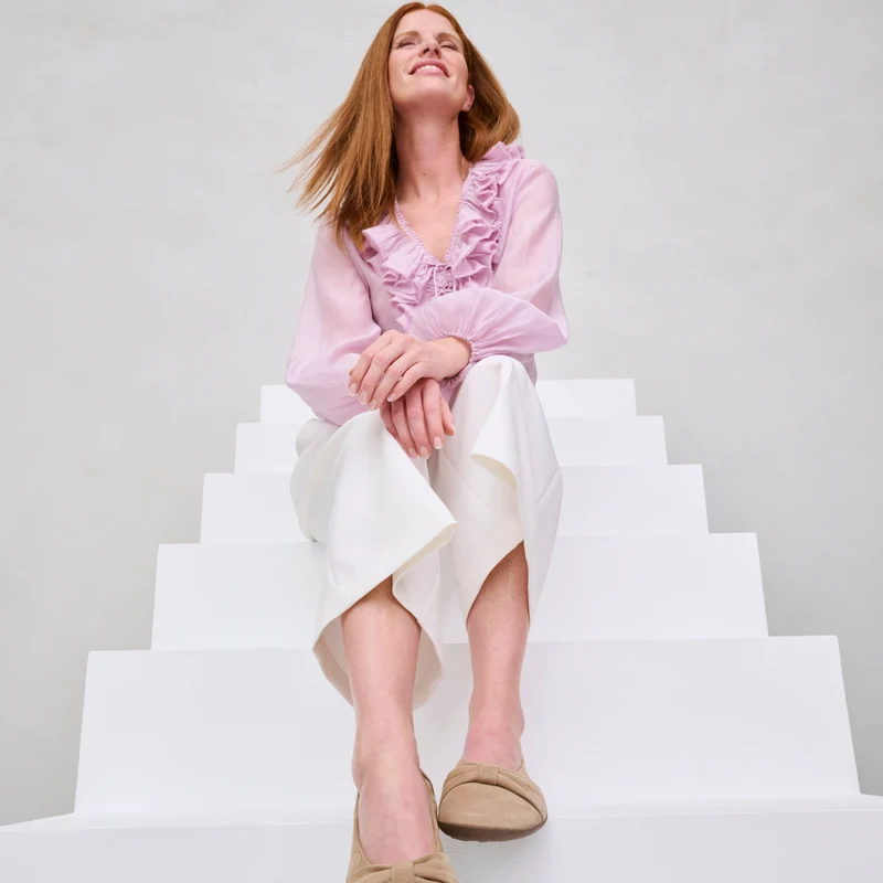 Mocassin Femme Elly Taupe