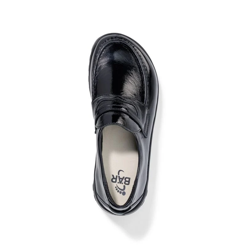 Mocassin Femme Nola Noir verni