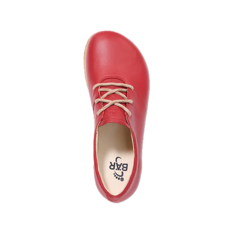 Chaussure à lacets Femme Carey Rouge