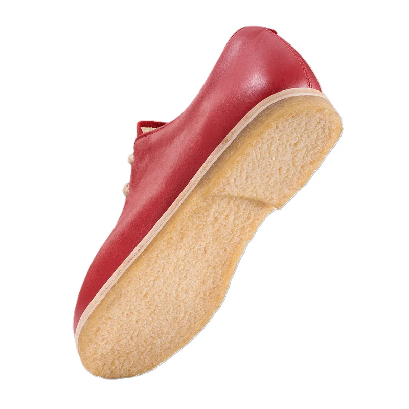 Chaussure à lacets Femme Carey Rouge