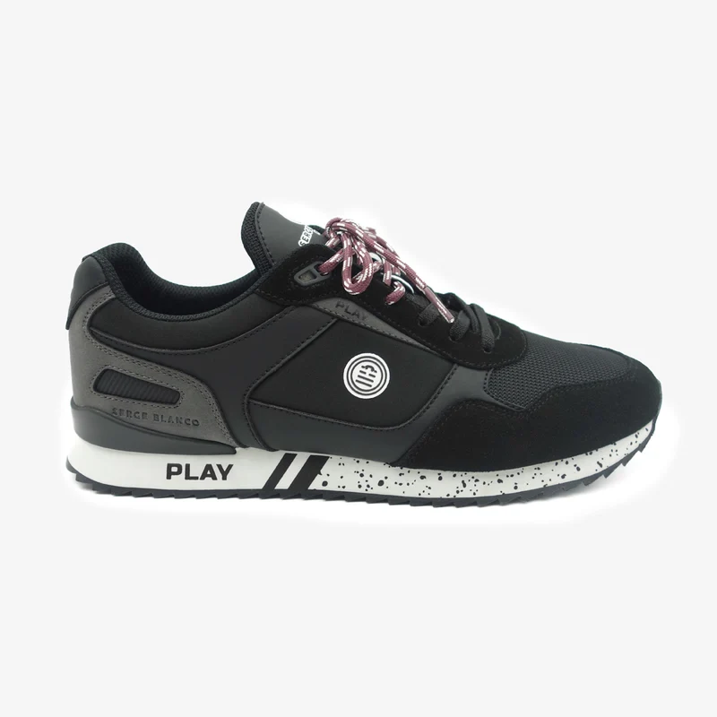 Sneakers à semelle tachetée noires Chamonix SBPLAY