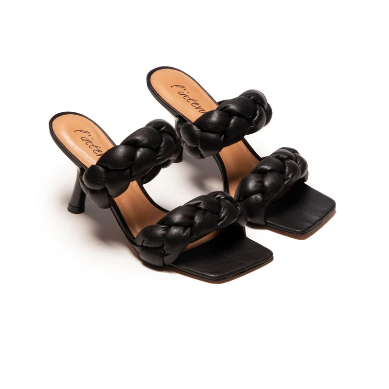 Alecka Black Leather