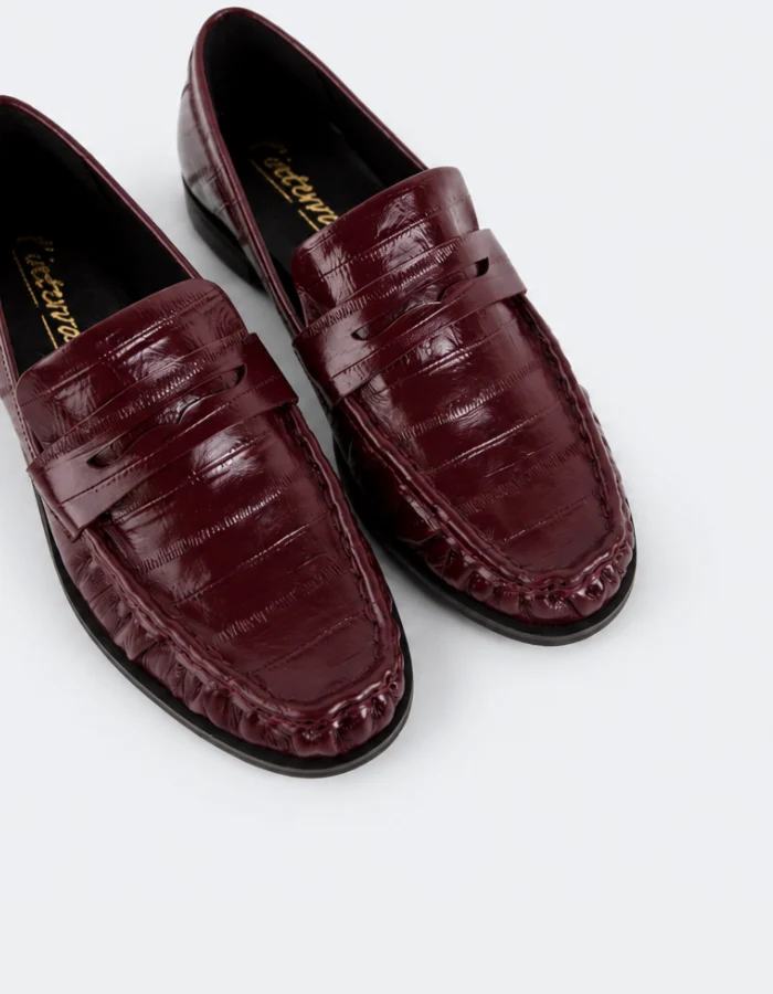 Ruchella Burgundy Leather