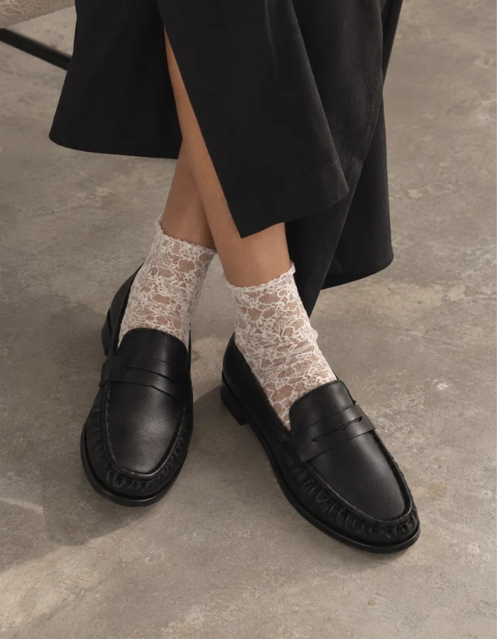 Ruchella Black Leather