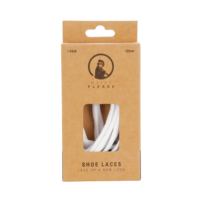 QP shoe laces 120cm Lacets - blanc