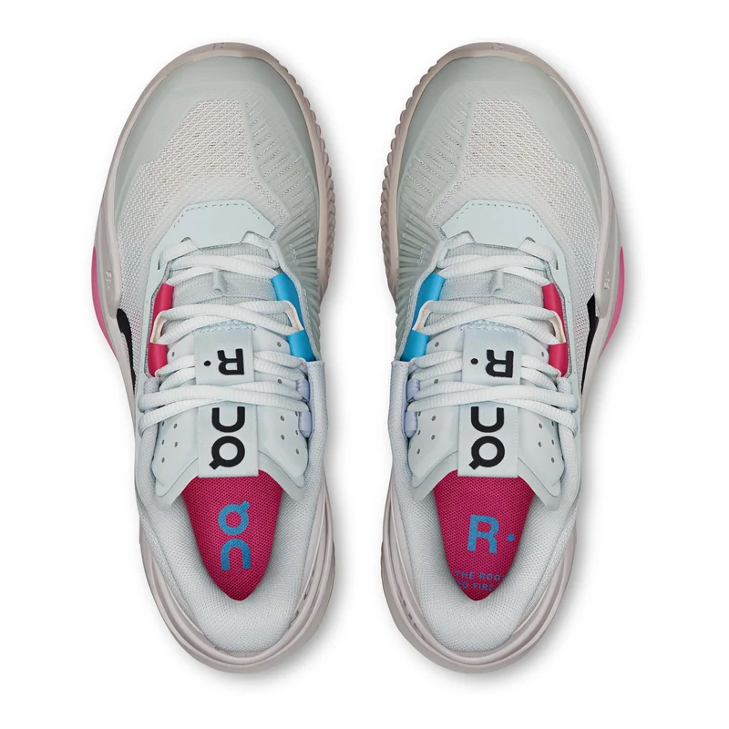 THE ROGER Pro Fire Chaussure terre battue Femmes - bleu clair, rose