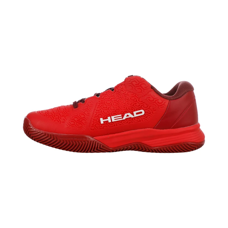 Revolt Pro 5.0 Chaussure terre battue Enfants-rouge, rouge foncé