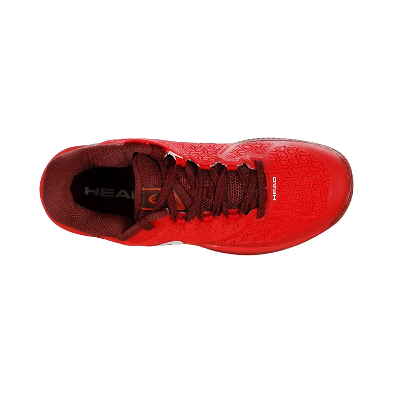 Revolt Pro 5.0 Chaussure terre battue Enfants-rouge, rouge foncé