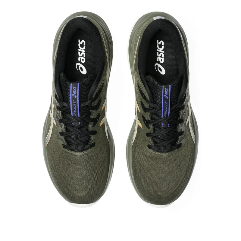 Gel-Cumulus 27 GTX Chaussure de running sans stabilisateurs Hommes-vert olive, le caramel
