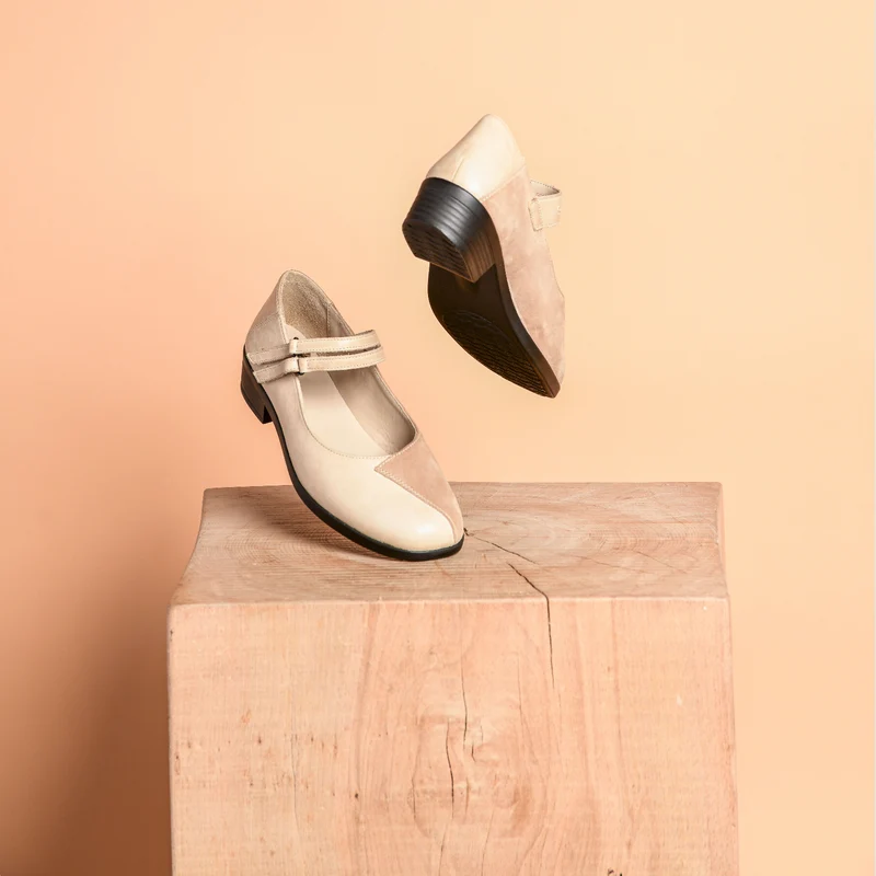 Mocassin Femme Armande Beige