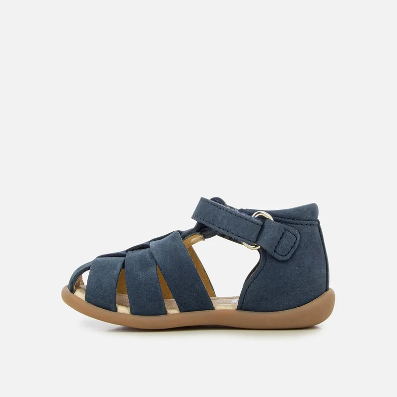 STAND-UP PAPY NUBUCK Bleu