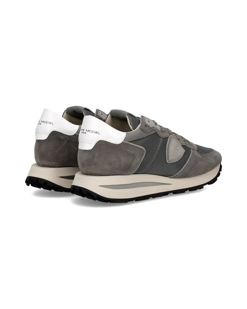 Sneakers Tropez Haute Men, Dove Grey White