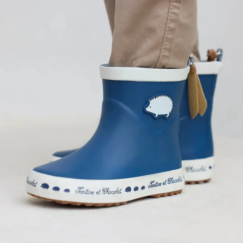 TC WELLY PATCH - CAOUTCHOUC - NAVY