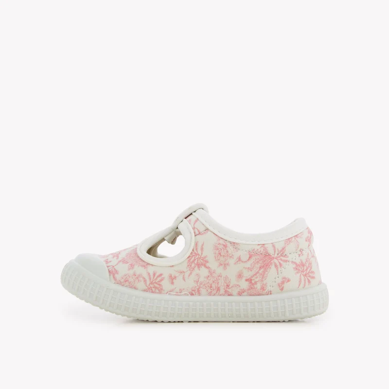 T&C 14 BABIES - PRINT TOILE - JOUY ROSE