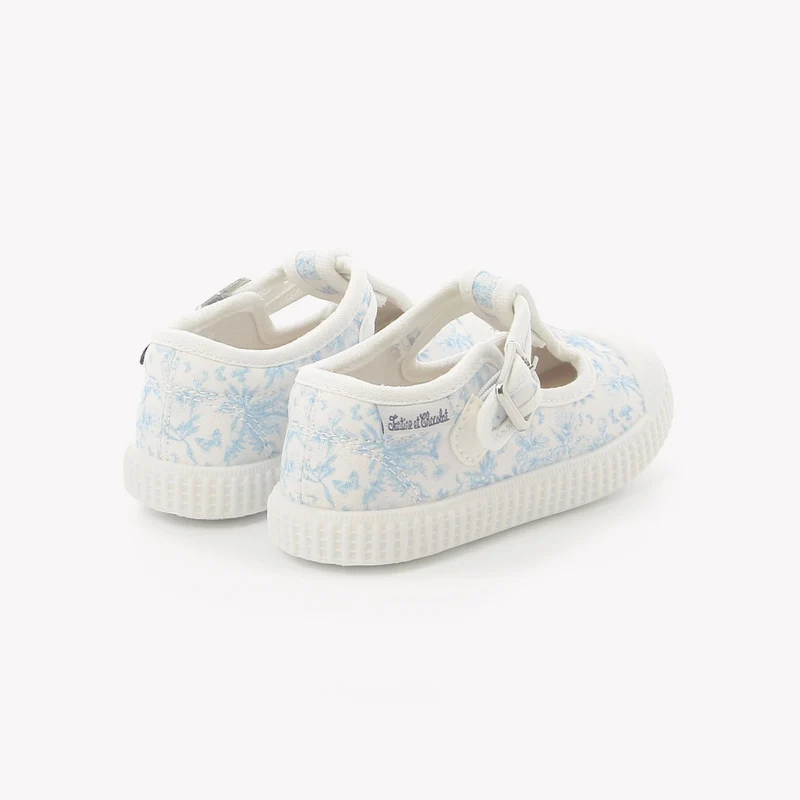 T&C 14 BABIES - PRINT TOILE - JOUY CIEL
