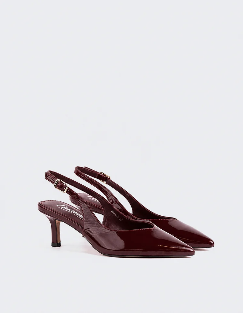 Marrah Burgundy Naplack