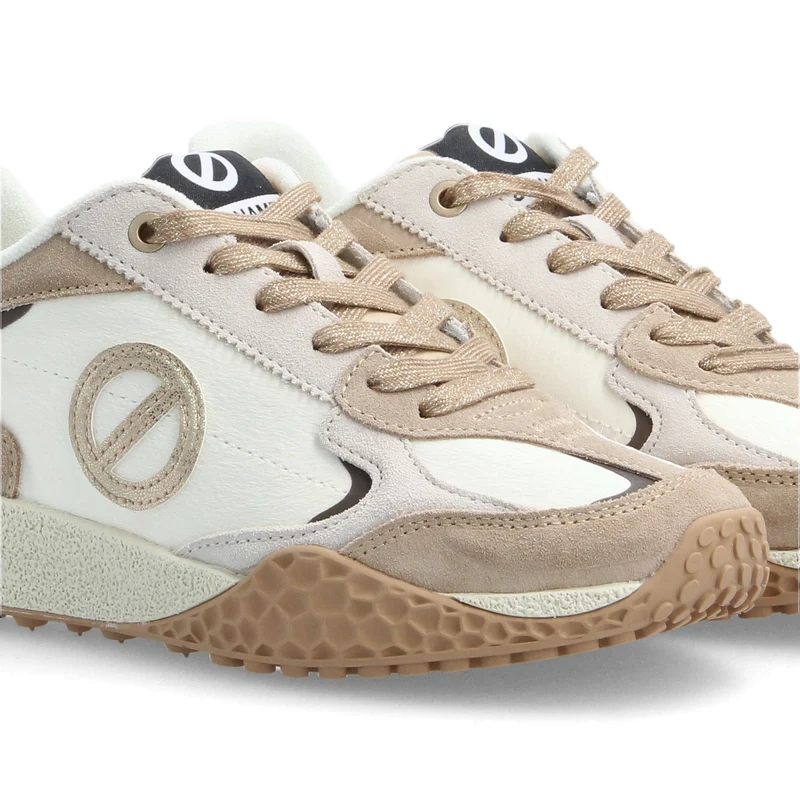 KATE SNEAKER W - BLANC CASSE/BEIGE