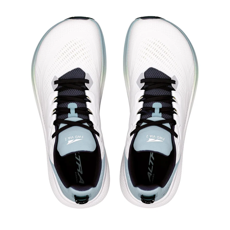 FWD Via 2 Chaussure de running sans stabilisateurs Hommes - blanc, vert olive